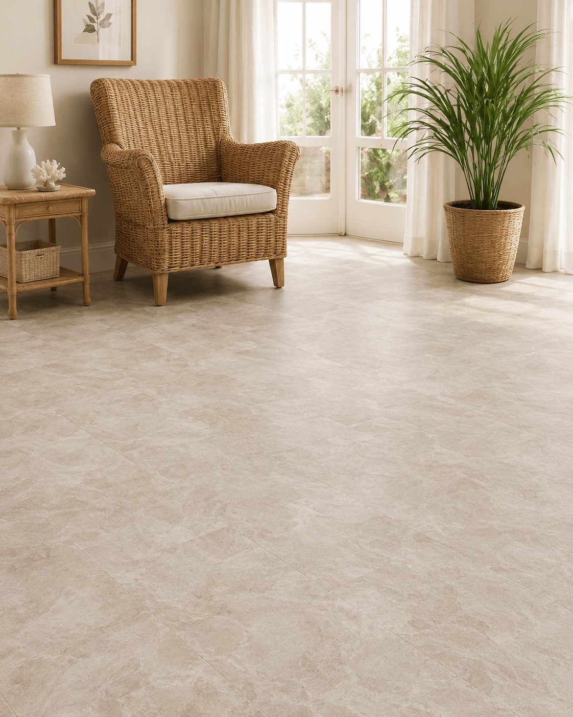 Sheet vinyl-Triton tuff Carrara — flooring by Floor Pro